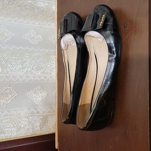 Prada patent leather ballet flats